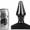 AB46 Intimate Cone Plug 15.5 cm PVC Waterproof Black