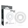 TOYS Potenz C-Ring Clear Silicone Dual Support Set 42/20mm