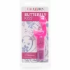 CalExotics Kiss Motyl Kiss roÅ¼owy - wodoodporny stymulator 2w1 TPR