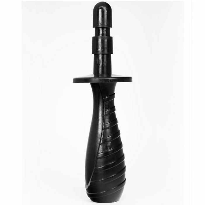 Plug Black 23.5 cm - Modular Intimate Accessory with Handle