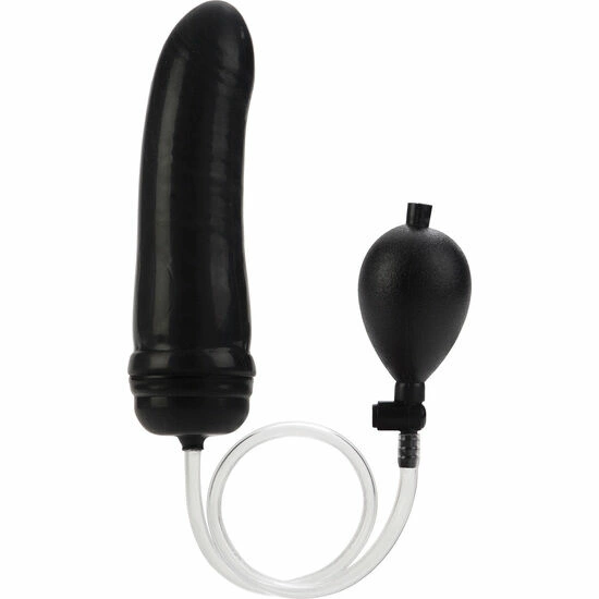 COLT Hefty Probe Inflatable Silicone Plug Black 15.5cm
