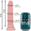Rockarmy Avenger Liquid Silicone Intimate Model 19 cm Beige Dual Density