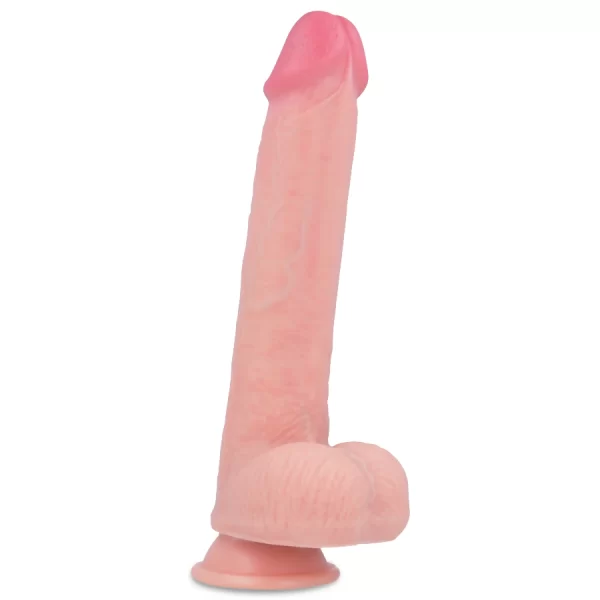 Rockarmy Kingcobra Model Silikonowy 24cm z Przyssawką - Beżowy - Anelma Rockarmy Kingcobra Model Silikonowy 24cm z Przyssawką - Beżowy