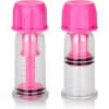 Vacuum Twist Pink Adjustable Suction Cups 2-Pack 4cm