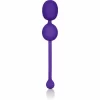 Rechargeable Dual Kegel Trainer Purple 9x3.25cm Silicone