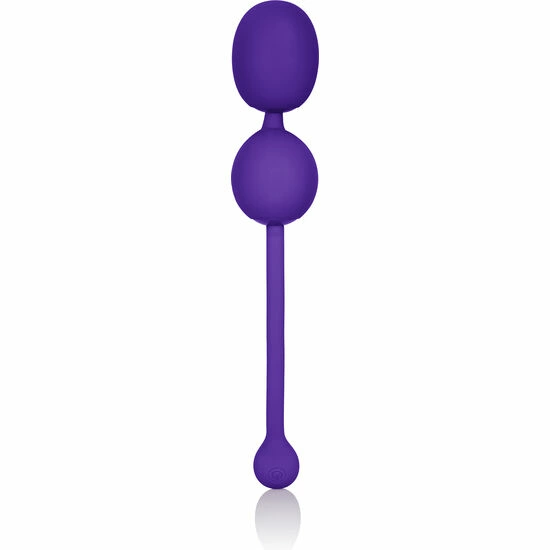 Rechargeable Dual Kegel Trainer Purple 9x3.25cm Silicone