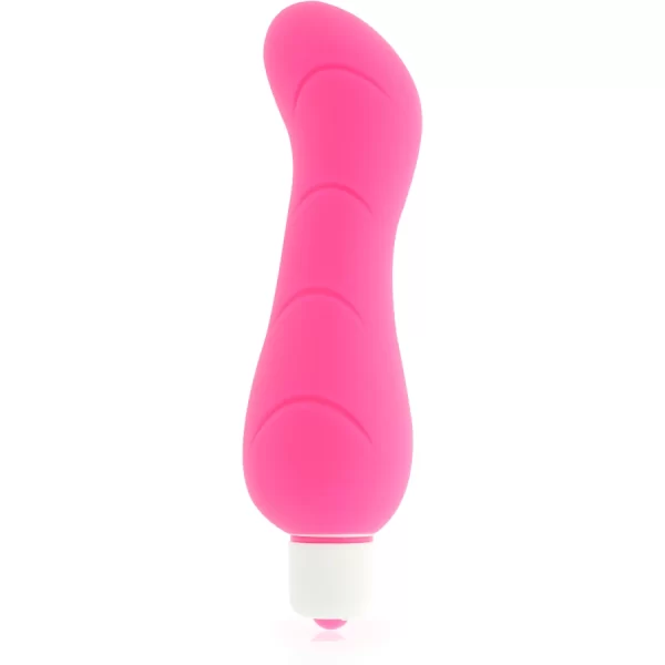 G-Spot Pink Silicone Intimate Massager 7-Mode 122mm Waterproof