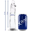 XRAY Transparent Intimate Model 21 cm x 4 cm Jelly Material