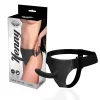 Kenny Silicone System Adjustable 15 cm Black Harness