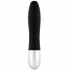 Discretion Compact Black Waterproof Massager 11cm
