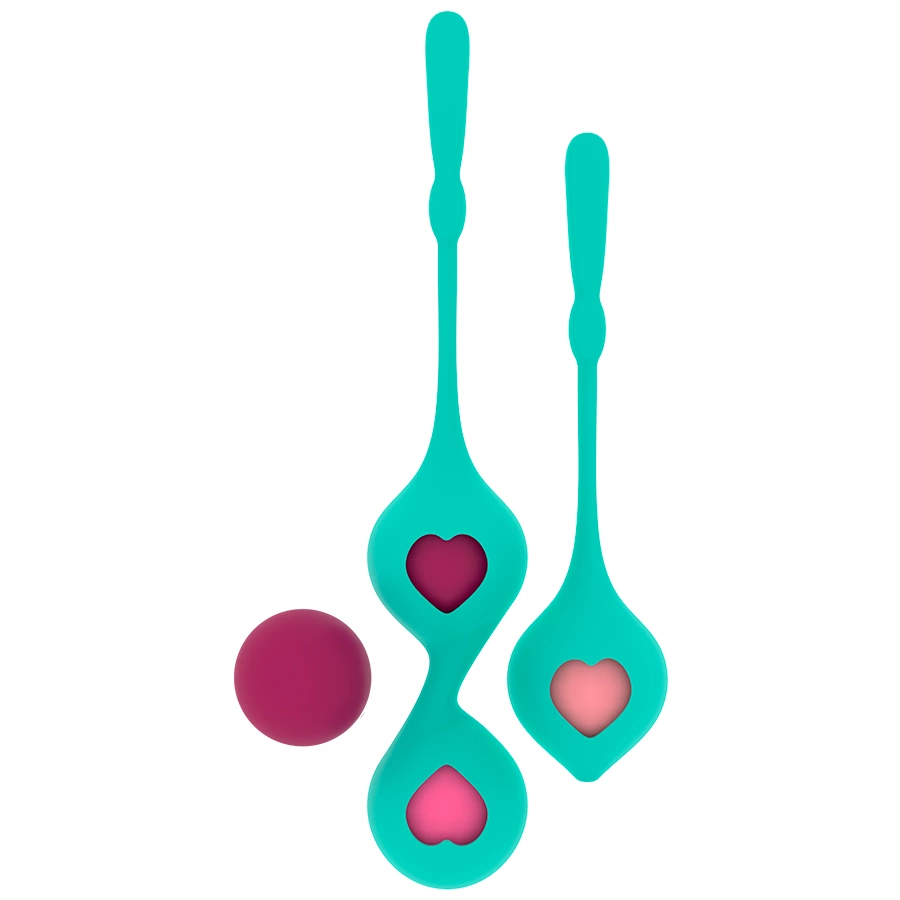 Deva Aqua Green Pelvic Floor Training Kit - 4 Weights