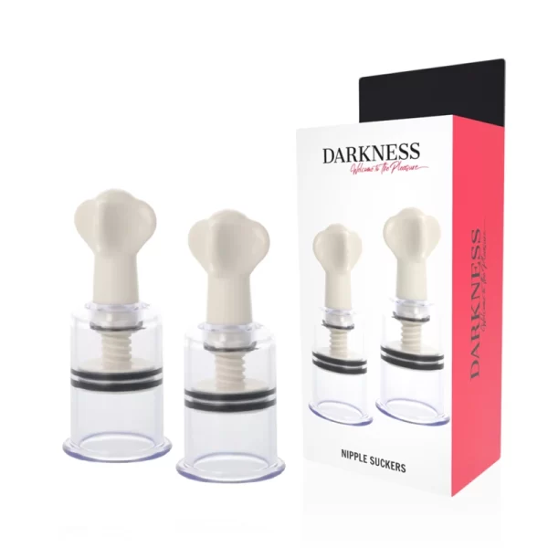 Transparent Nipple Stimulating System 2pcs 3.1cm Diameter