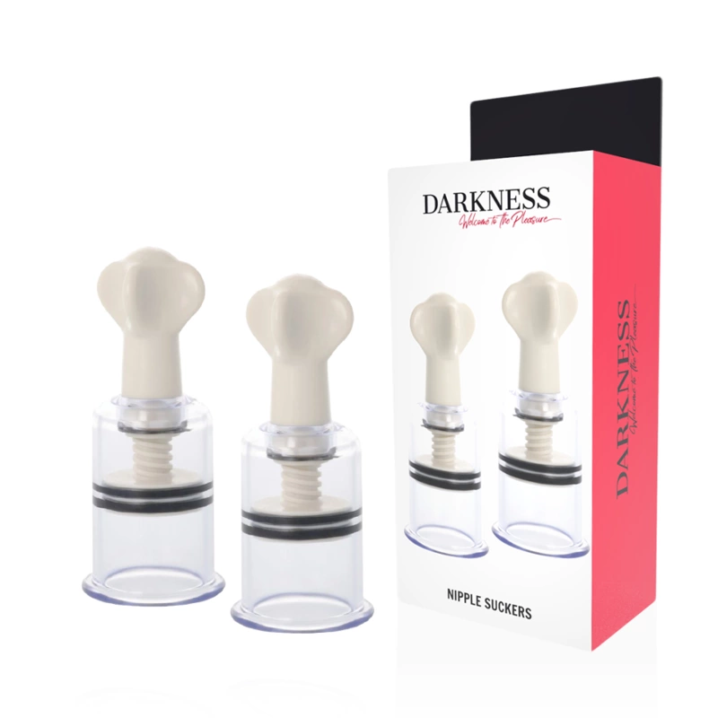 Transparent Nipple Stimulating System 2pcs 3.1cm Diameter