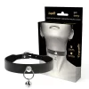 Chic Desire Vegan Leather Collar with Metal Ring - Adjustable 43cm Chic Desire Vegan Leather Collar with Metal Ring - Adjustable 43cm