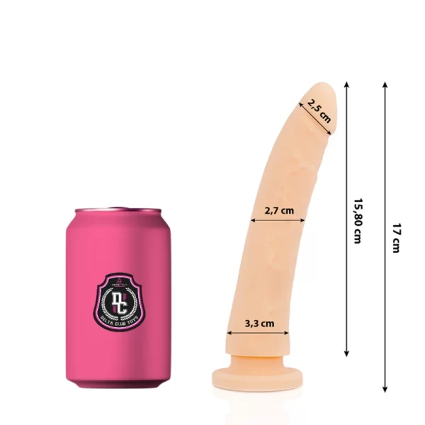 Delta Club Silicone Intimate Model 17 cm x 3 cm Medical Grade