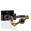 Origin Breathable Gag Vegan Leather Adjustable Black