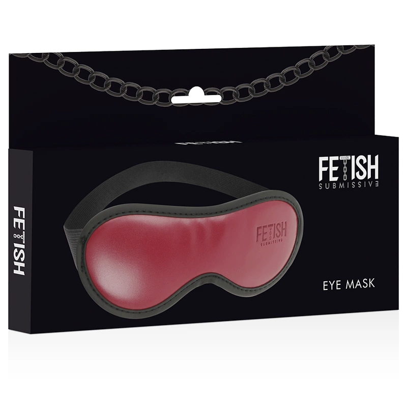 Fetish Submissive Dark Room maska vegan z neoprenowÄ… podszewkÄ… regulowana Fetish Submissive Dark Room maska vegan z neoprenowÄ… podszewkÄ… regulowana