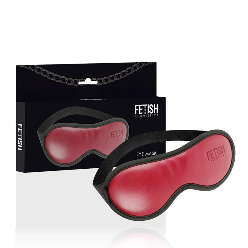 Vegan Leather Mask with Neoprene Lining Vegan Leather Mask with Neoprene Lining