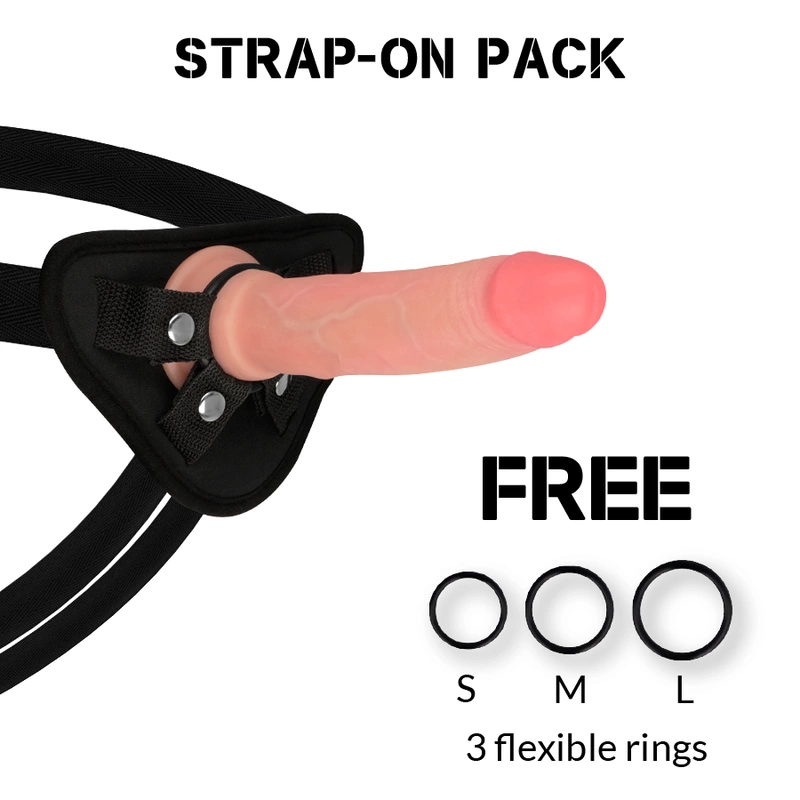 RockArmy Avenger Liquid Silicone System 19cm + Adjustable Harness Set