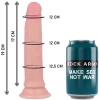 Rock Army Avenger Zestaw UprzÄ…Å¼ + Model Anatomiczny 19 cm Silikonowy