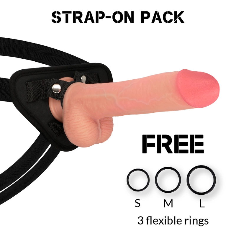 RockArmy Kingcobra Liquid Silicone System 24cm with Premium Harness Set RockArmy Kingcobra Liquid Silicone System 24cm with Premium Harness Set