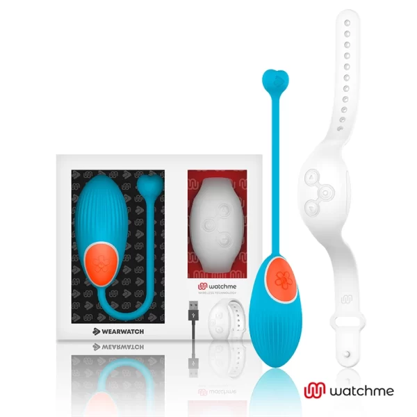 Blue Intimate Egg with WATCHME Remote Control Technology