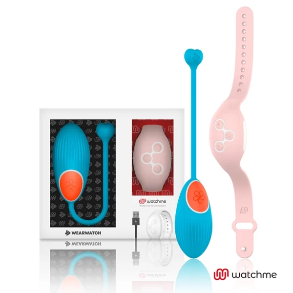 Egg Blue/Pink - Intimate Device with WATCHME Remote