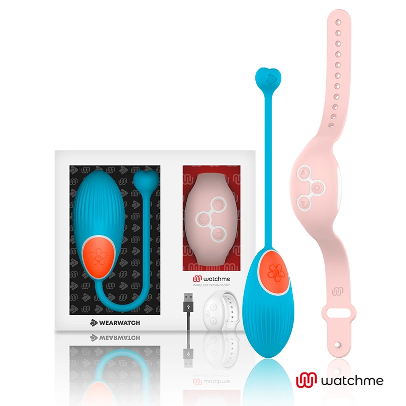 Egg Blue/Pink - Intimate Device with WATCHME Remote