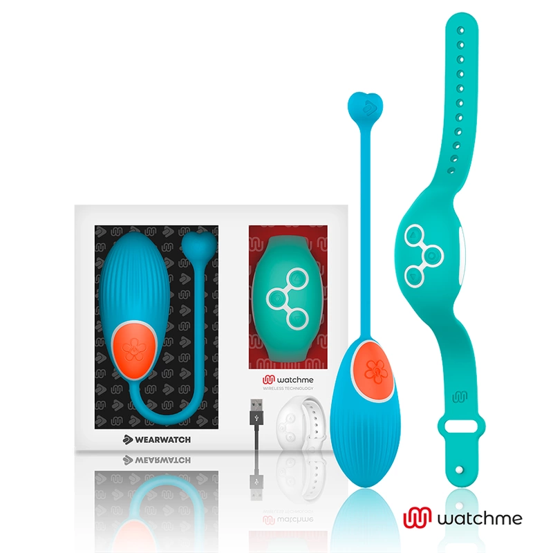 Aquamarine Intimate Egg with Remote WATCHME Technology Aquamarine Intimate Egg with Remote WATCHME Technology