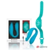 Dual Technology Intimate Device Indigo/Seawater - Remote Control