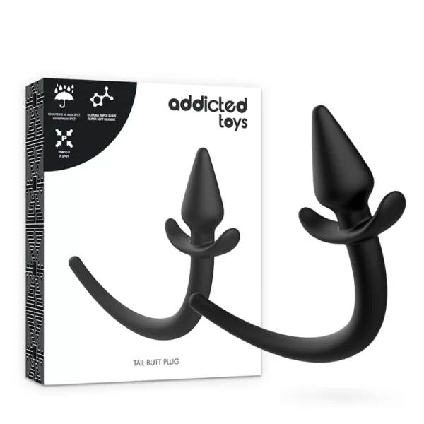 Toys Puppy Tail Silicone Plug - Ergonomic