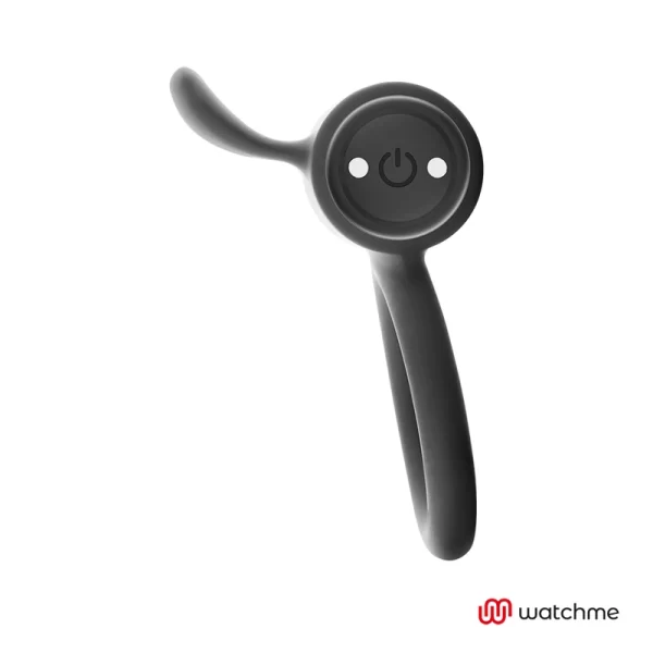 BLACK&SILVER Cameron - Silicone Ring with Smart Watch