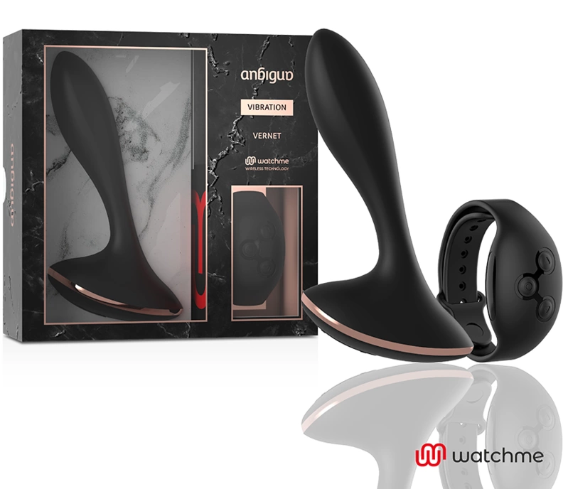Vernet Anal Plug with WatchMe Remote