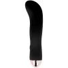 Two Black Rechargeable Massager 7-Mode Silicone 13.2cm