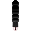 Six Black - USB Rechargeable Silicone Model - Anelma Six Black - USB Rechargeable Silicone Model