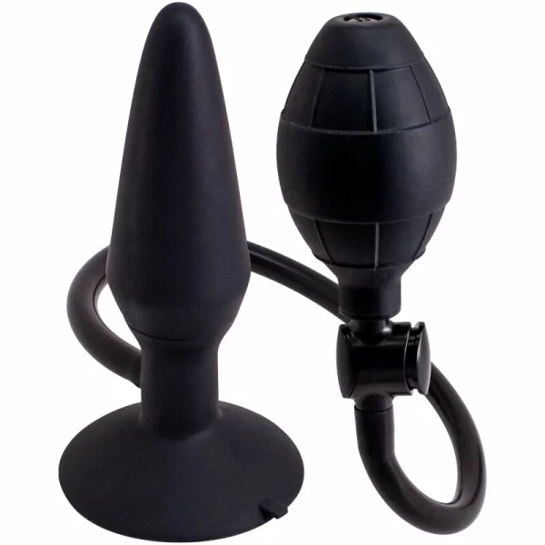 Inflatable Silicone Anal Plug M 14.5cm Adjustable Size
