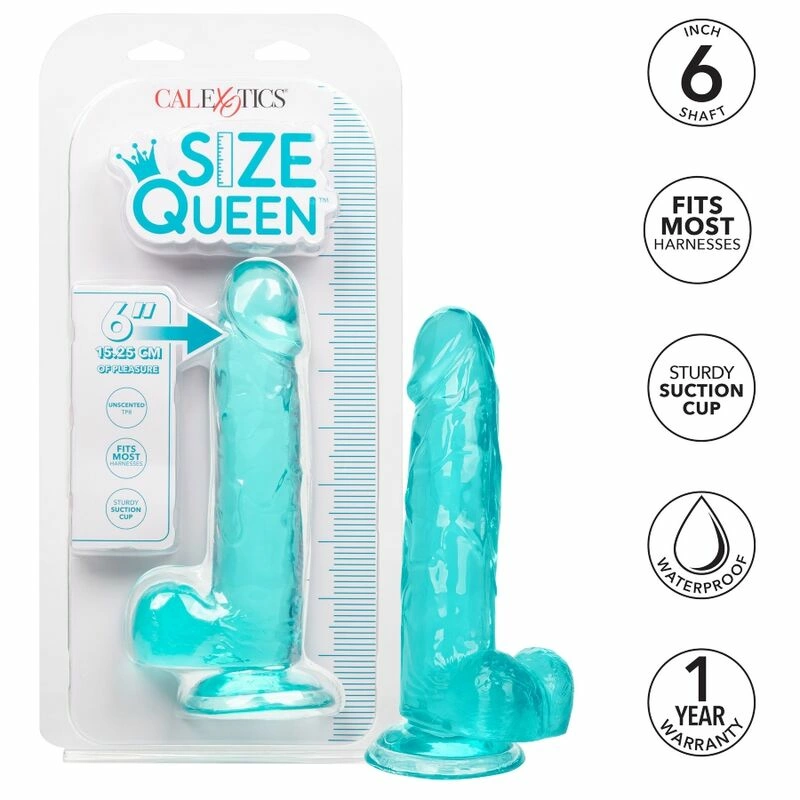 CalExotics Queen Size Model niebieski 15