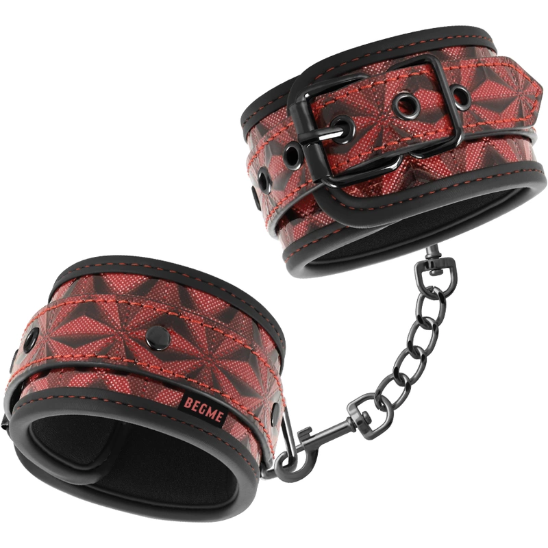 Red Edition Premium Ankle Restraints with Neoprene Padding