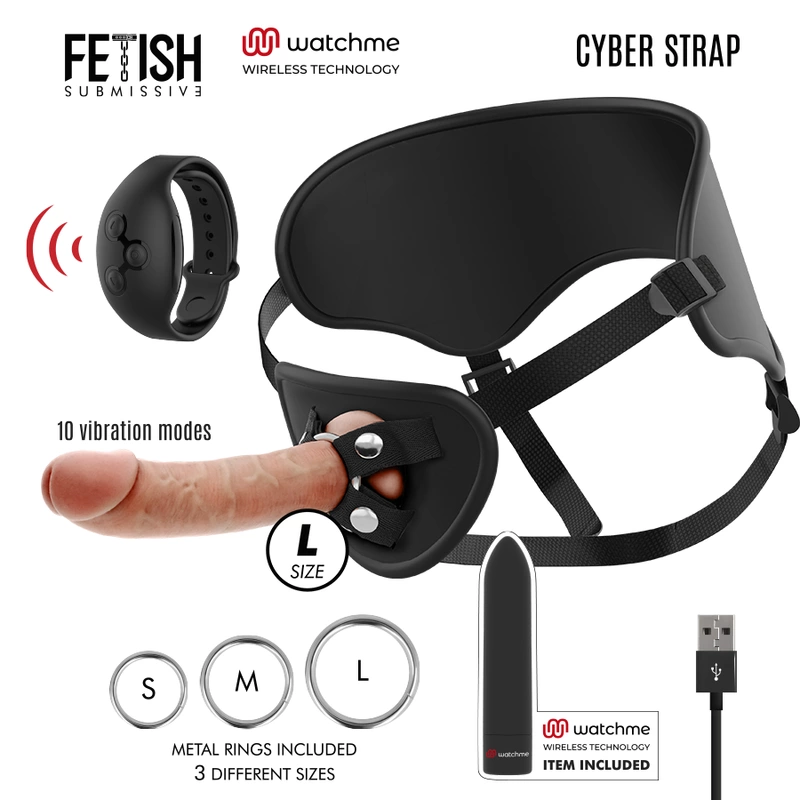 Cyberstrap - Harness System with Remote-Controlled Stimulation