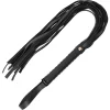 Coquette Chic Desire Fantasy bat z wegaÅ„skiej skory 28 cm czarny