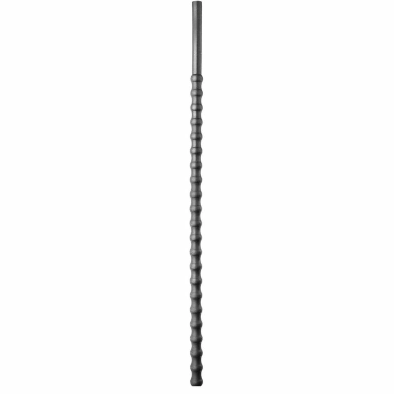 Flexible Silicone Urethral Sound 24cm 8-10mm Black