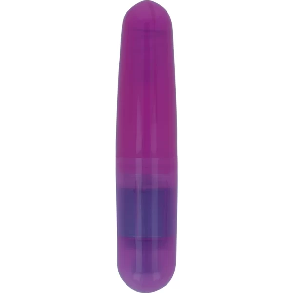 Basic Lilac Compact Vibrating Bullet 110mm - PVC
