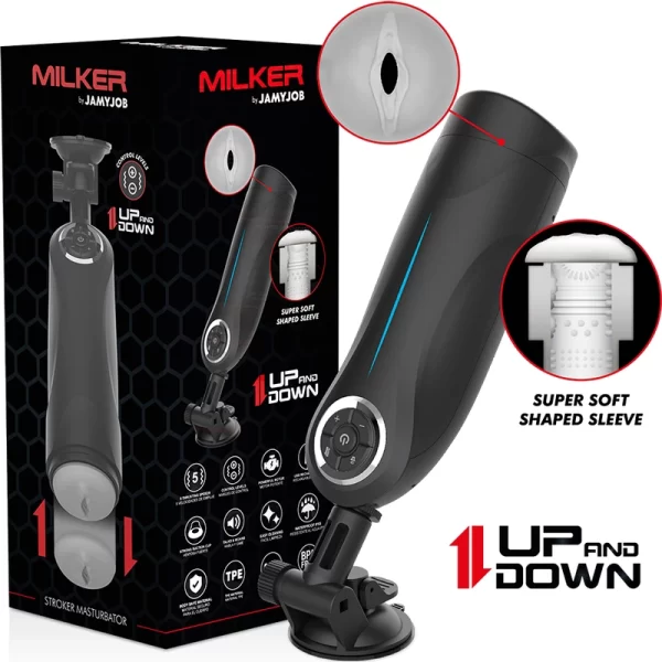 Milker Intimate Machine Up & Down Motion Waterproof TPE