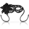 Black Lace & Floral Decorative Mask