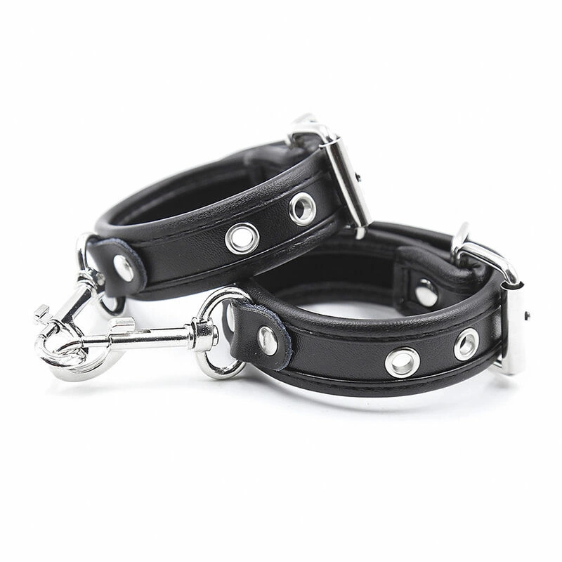 Premium Adjustable Leather Wrist Restraints - Universal Size