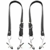 Premium Clitoral Clamps with Adjustable Leg Straps