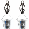 Metal Nipple Clamps with Buckets - Adjustable