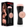Booty Intimate Machine Anatomic Textured Sleeve TPE Black