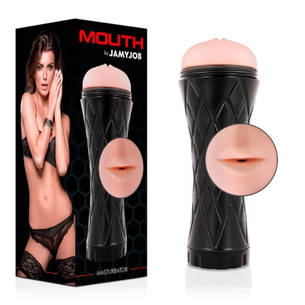 Intimate Machine Mouth Model - Textured Sleeve