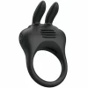 Davion Silicone Vibrating Ring - Black